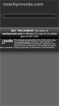 Mobile Screenshot of nearbyevents.com